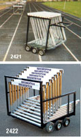 VS 6-Wheel Hurdle Cart